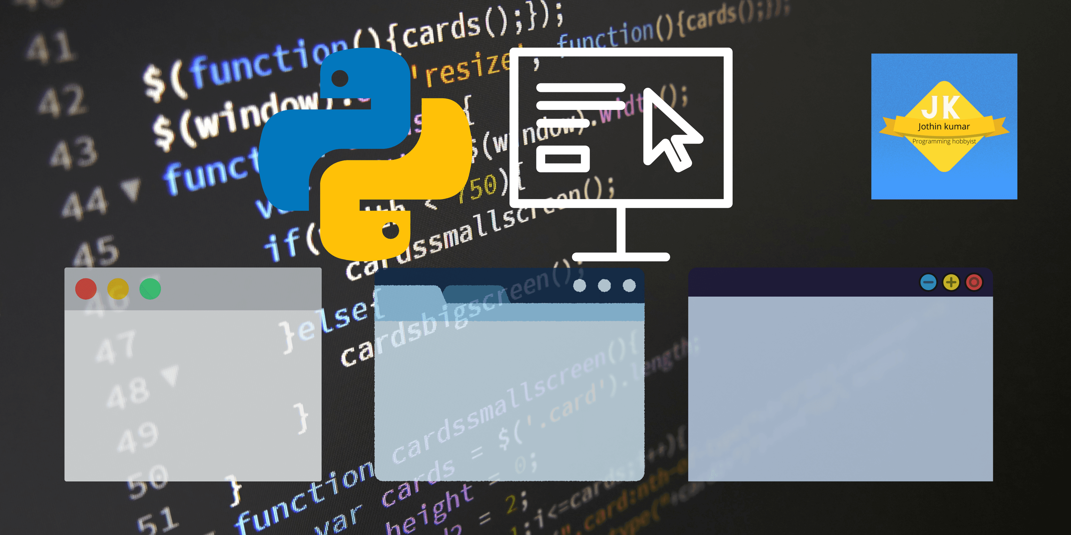 Getting started with tkinter - crash course
